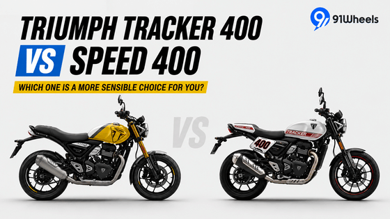 Triumph Tracker 400 Vs Speed 400: Which one is a more sensible choice for you